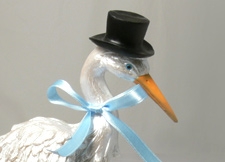 Figuras de bautizo para el pastel