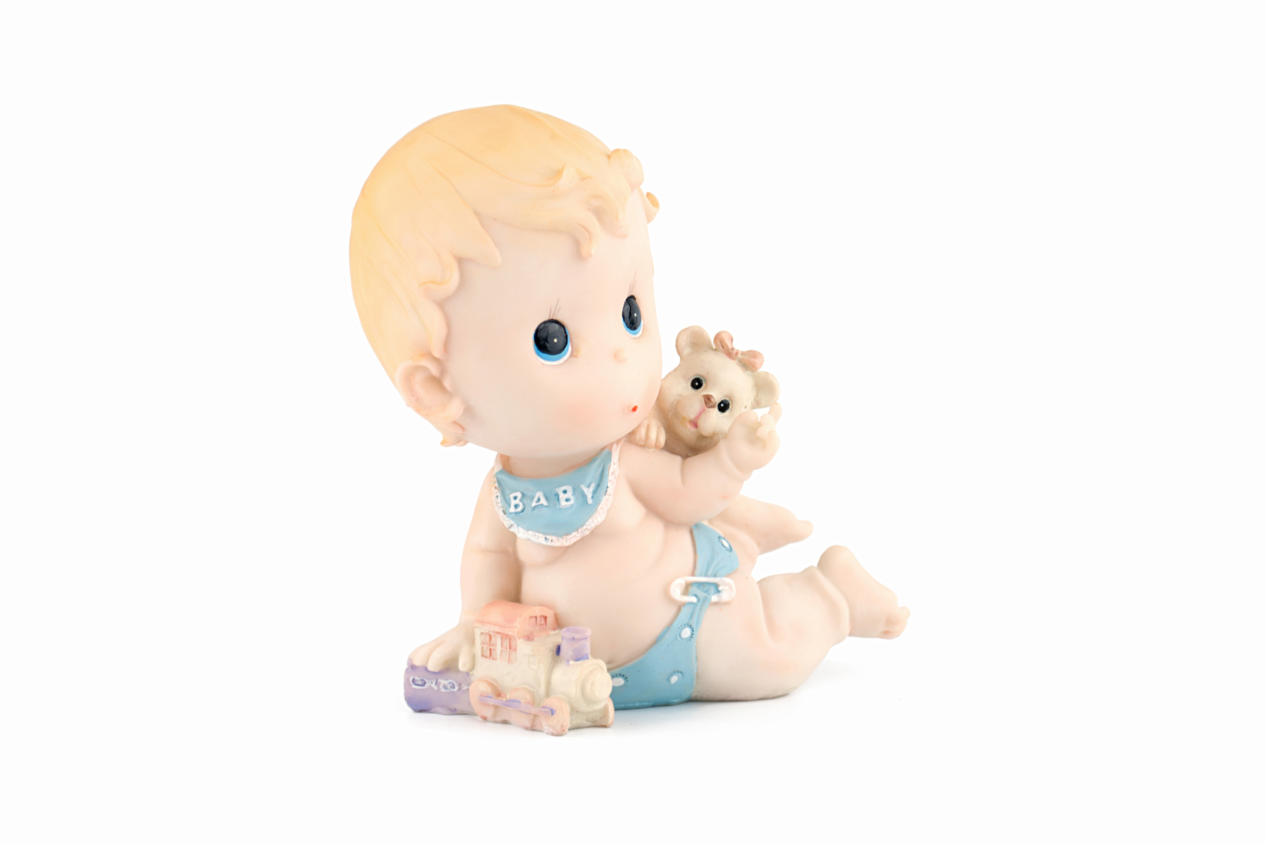 Figura nen nadó amb osset per a bateig
